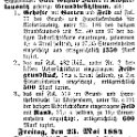 1884-03-31 Kl Zwangsversteigerung Bauer